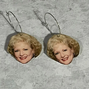 The Golden Girls Rose Nylund Dangle Earrings
